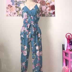 Floral Jumpsuit
